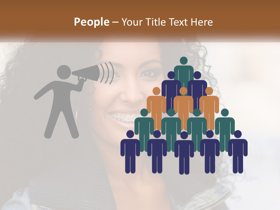 Senior Caucasian Older PowerPoint Template