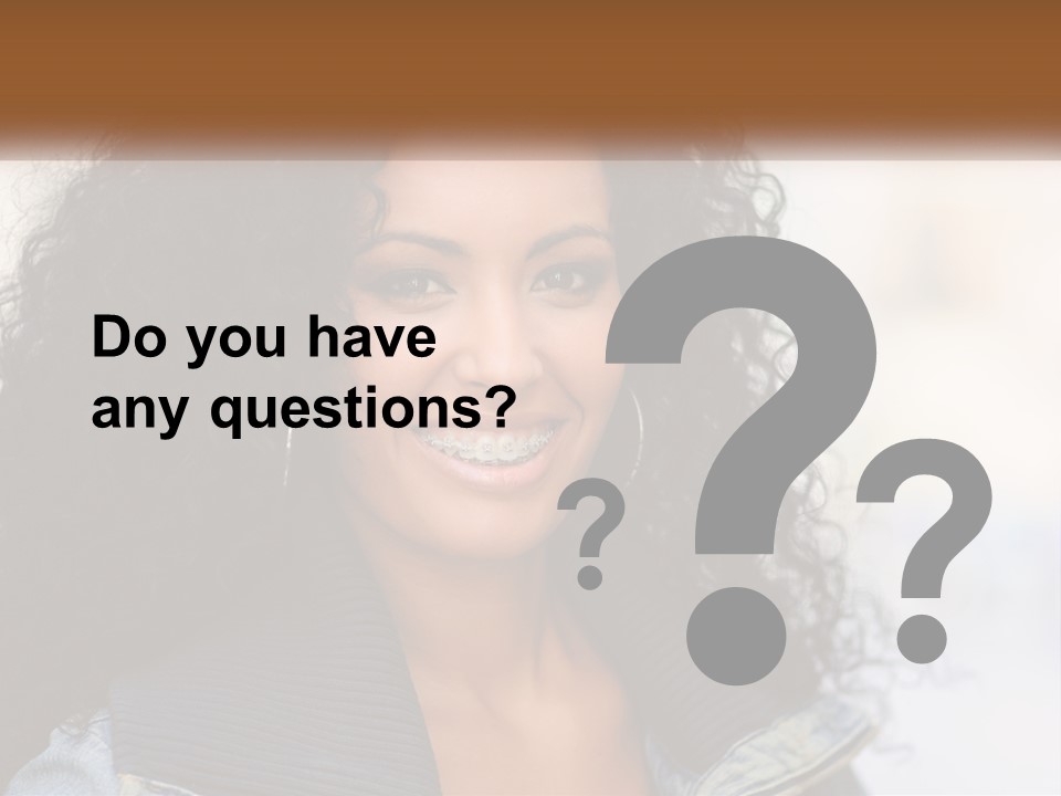 Senior Caucasian Older PowerPoint Template