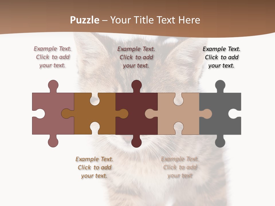 Elderly Senior Beach PowerPoint Template