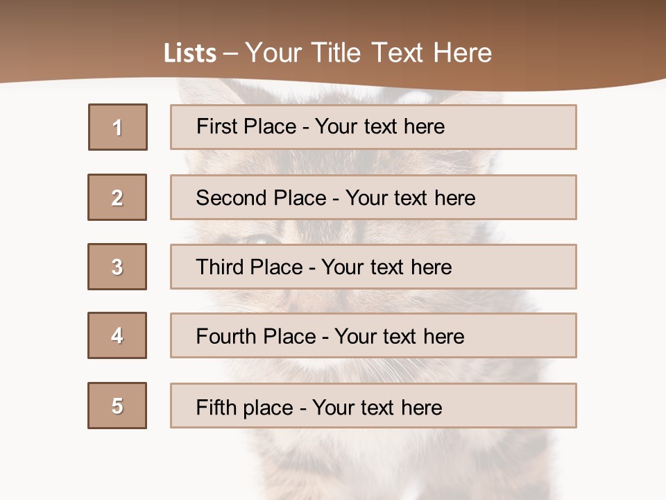 Elderly Senior Beach PowerPoint Template