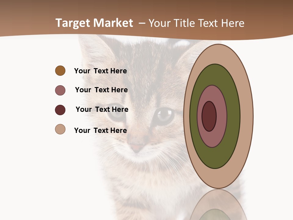 Elderly Senior Beach PowerPoint Template