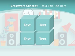 Caucasian White Sunset PowerPoint Template