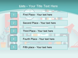 Caucasian White Sunset PowerPoint Template