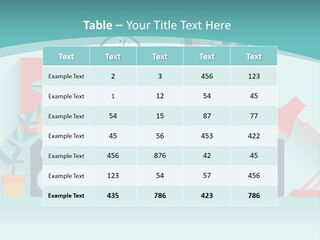 Caucasian White Sunset PowerPoint Template