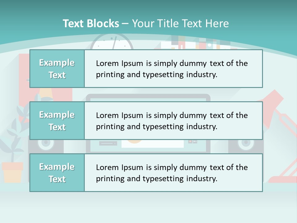 Caucasian White Sunset PowerPoint Template