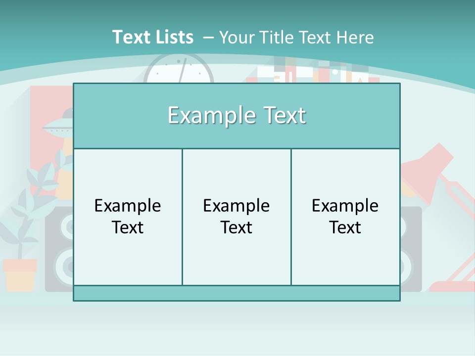 Caucasian White Sunset PowerPoint Template
