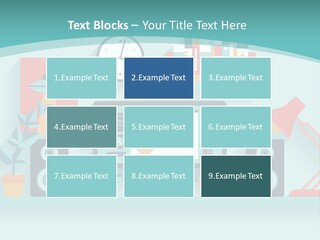 Caucasian White Sunset PowerPoint Template