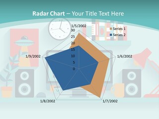Caucasian White Sunset PowerPoint Template