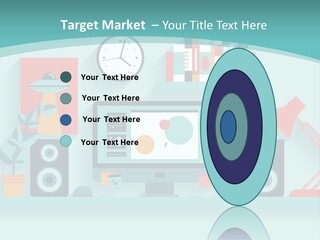 Caucasian White Sunset PowerPoint Template