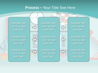 Caucasian White Sunset PowerPoint Template
