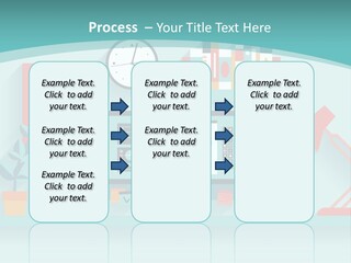 Caucasian White Sunset PowerPoint Template