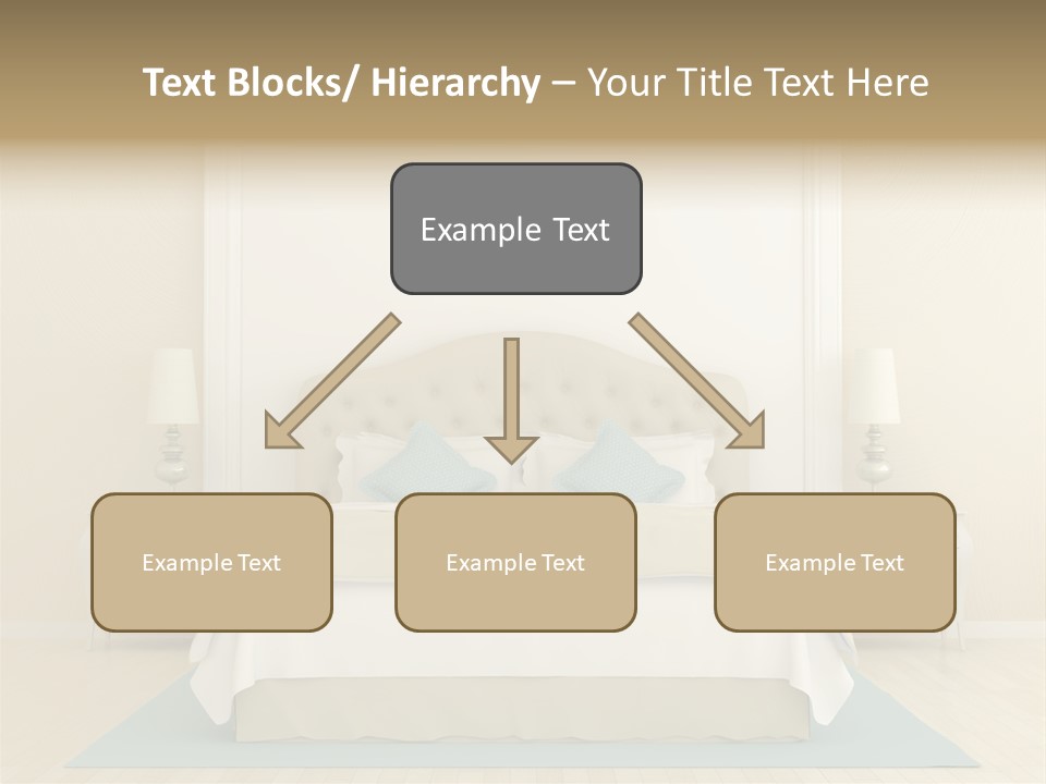 White Wave Caucasian PowerPoint Template