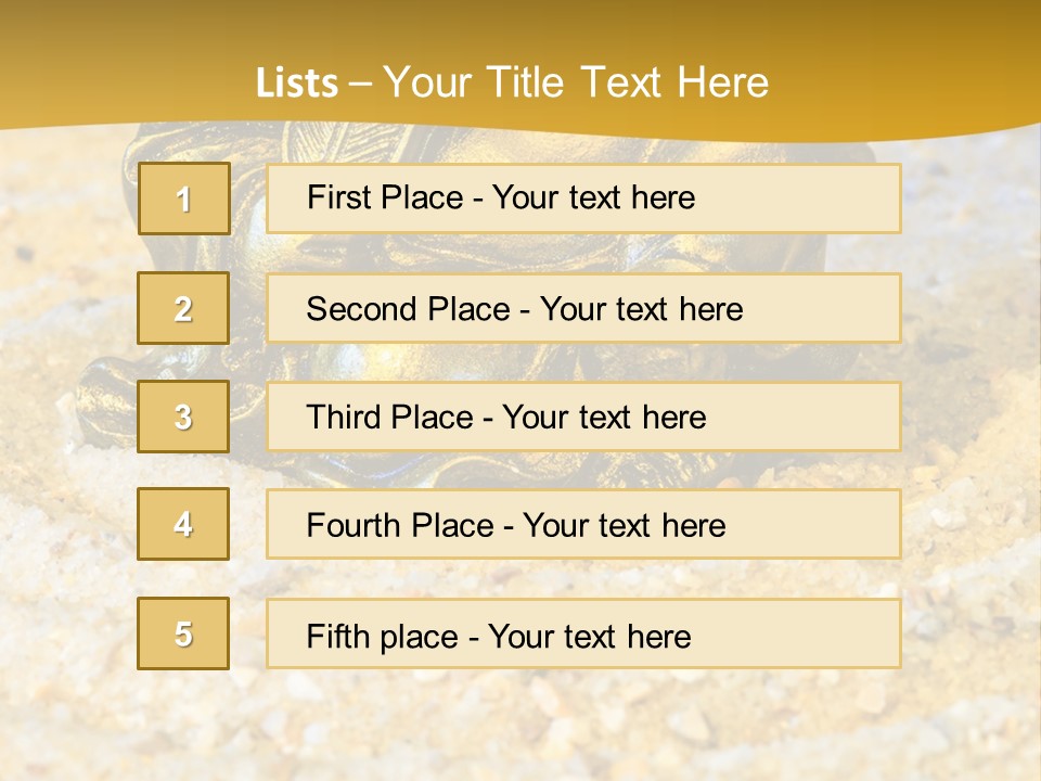 Caucasian Woman Sunset PowerPoint Template