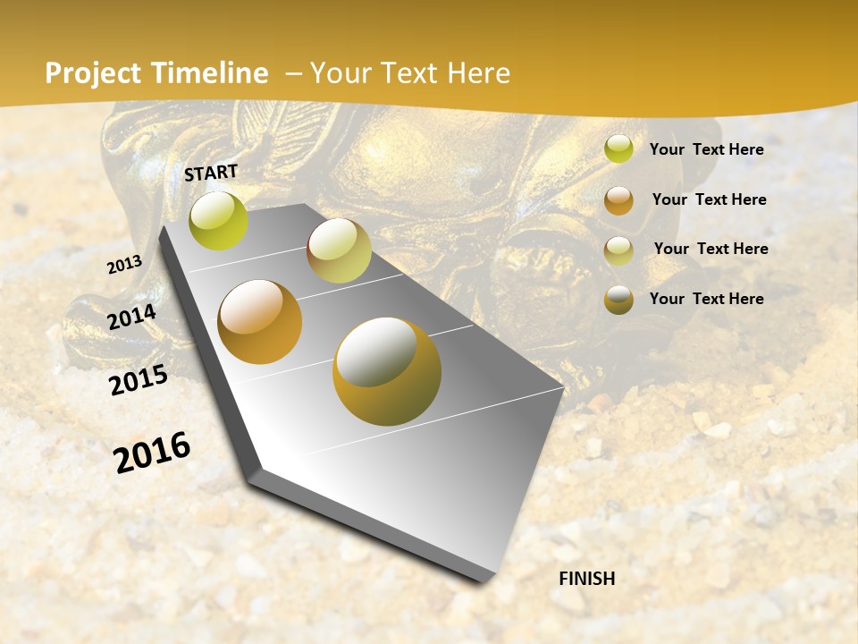 Caucasian Woman Sunset PowerPoint Template