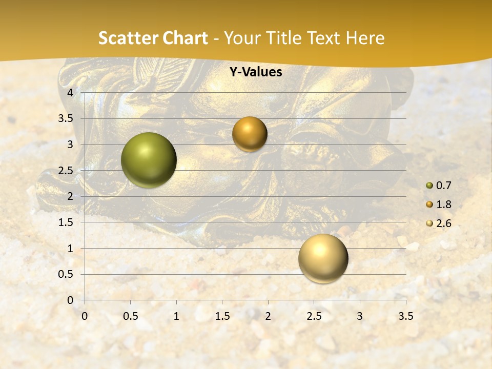Caucasian Woman Sunset PowerPoint Template