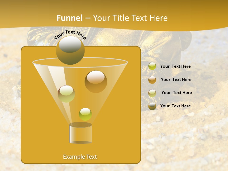 Caucasian Woman Sunset PowerPoint Template
