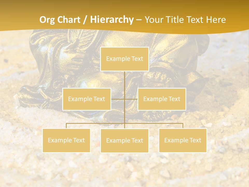 Caucasian Woman Sunset PowerPoint Template