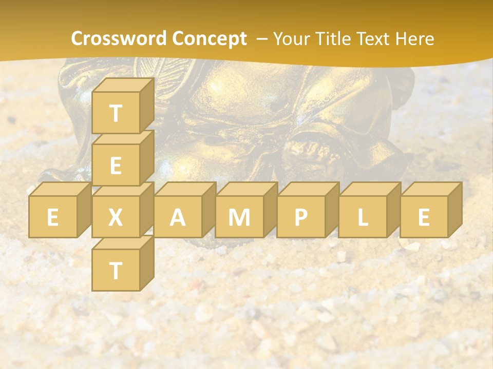 Caucasian Woman Sunset PowerPoint Template