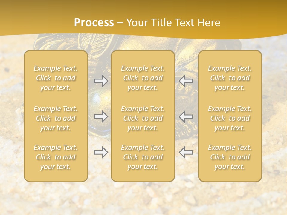 Caucasian Woman Sunset PowerPoint Template