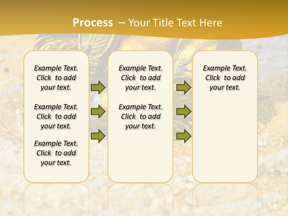 Caucasian Woman Sunset PowerPoint Template