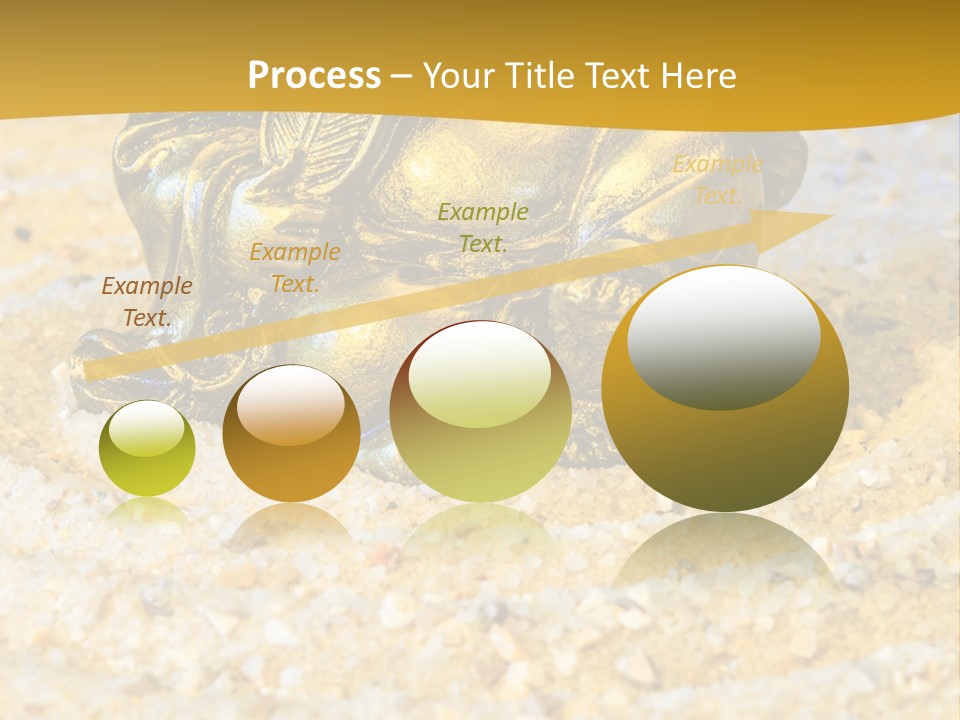 Caucasian Woman Sunset PowerPoint Template