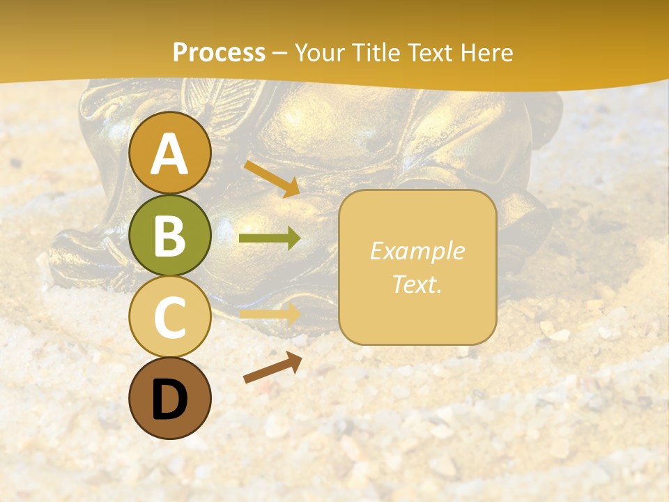 Caucasian Woman Sunset PowerPoint Template