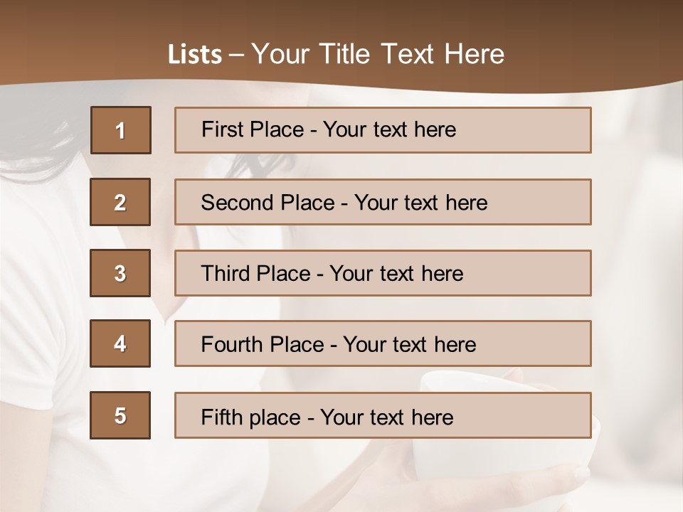 Coastal Sunset Senior PowerPoint Template