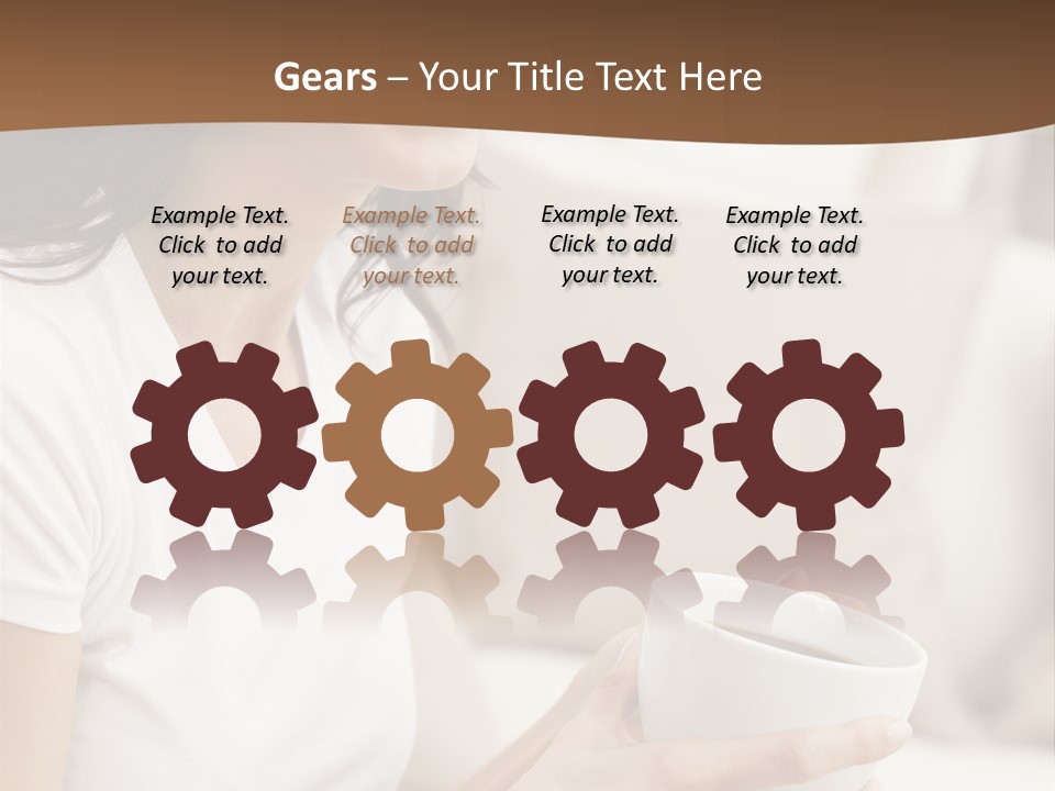 Coastal Sunset Senior PowerPoint Template