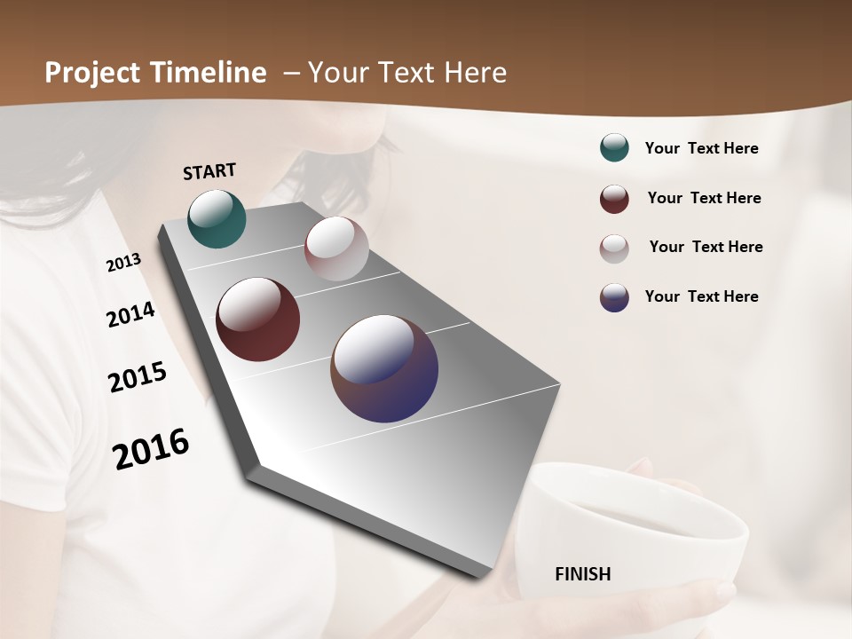 Coastal Sunset Senior PowerPoint Template