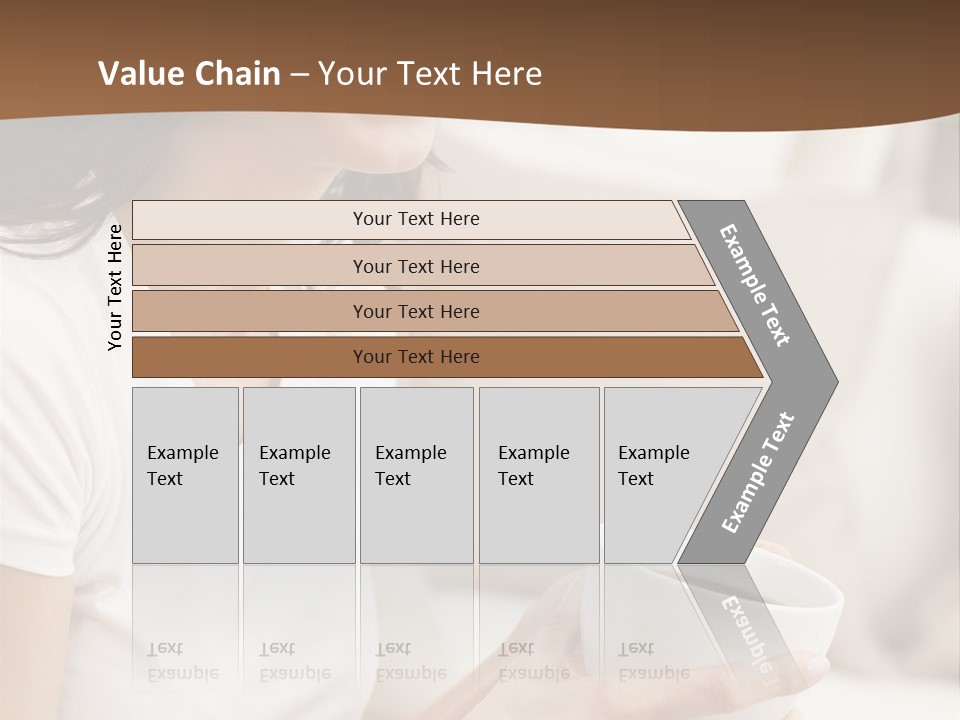 Coastal Sunset Senior PowerPoint Template