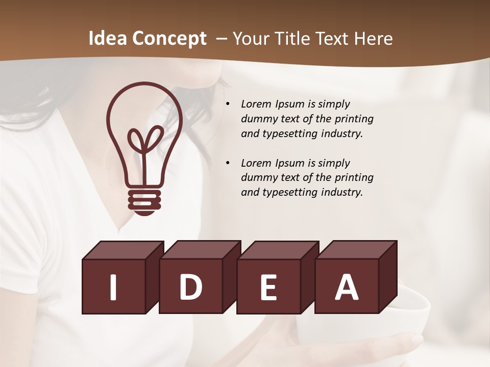 Coastal Sunset Senior PowerPoint Template