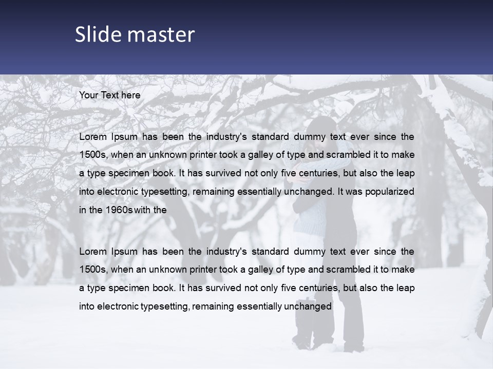 Beach Sunrise Life PowerPoint Template