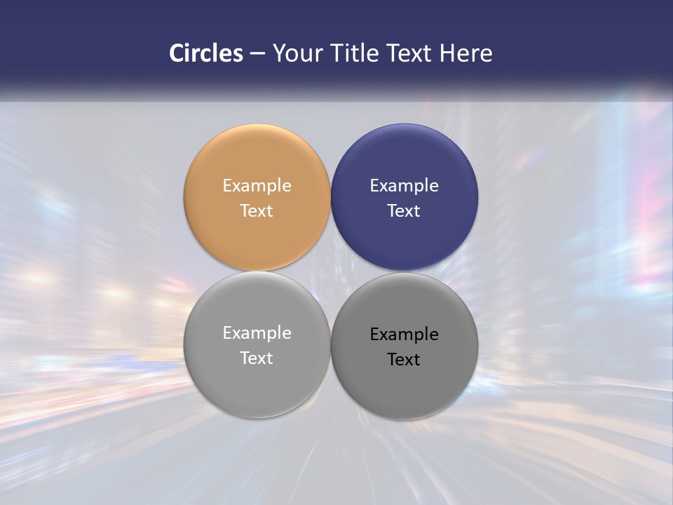 Life Lifestyle Sunrise PowerPoint Template