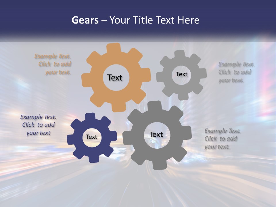 Life Lifestyle Sunrise PowerPoint Template