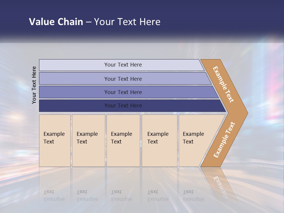 Life Lifestyle Sunrise PowerPoint Template