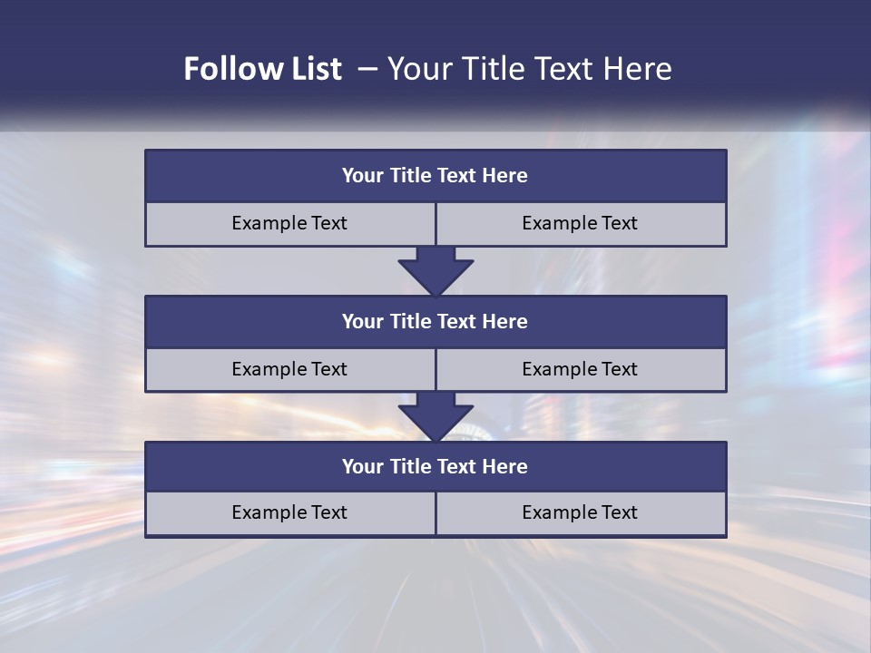 Life Lifestyle Sunrise PowerPoint Template