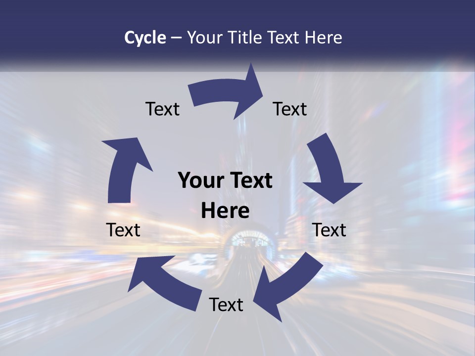 Life Lifestyle Sunrise PowerPoint Template