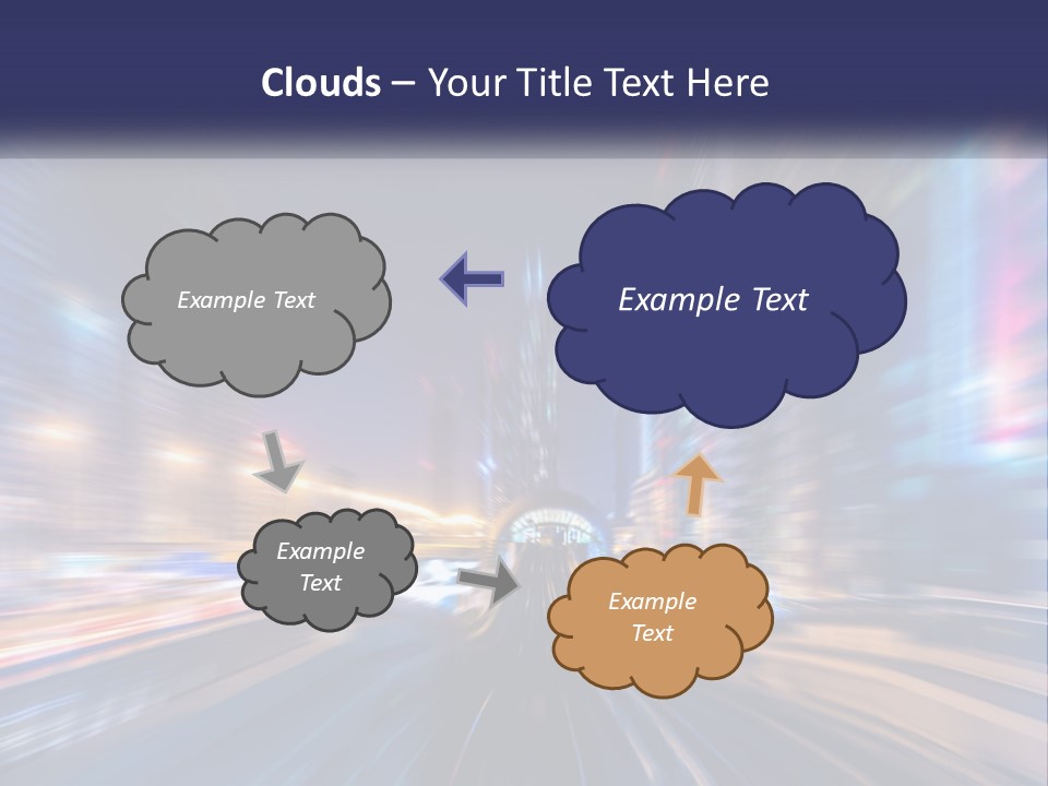 Life Lifestyle Sunrise PowerPoint Template