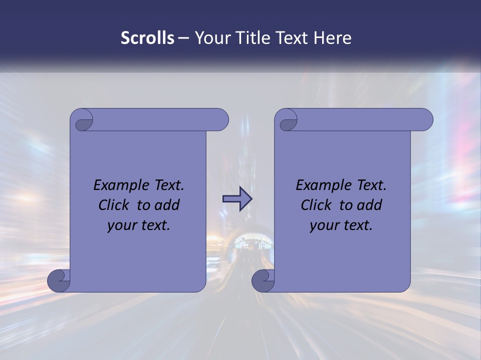 Life Lifestyle Sunrise PowerPoint Template