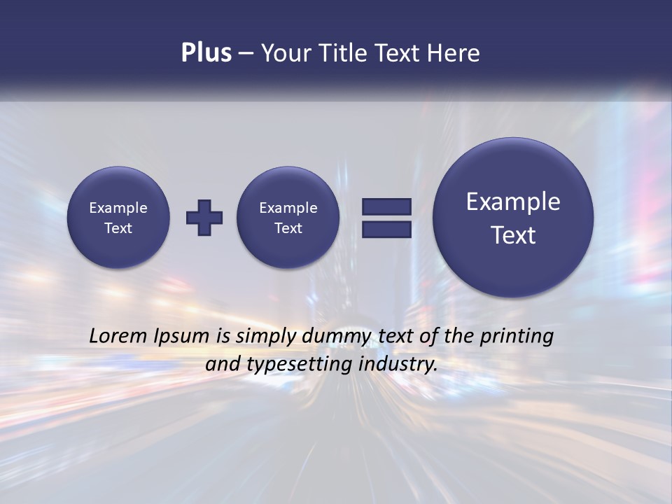 Life Lifestyle Sunrise PowerPoint Template