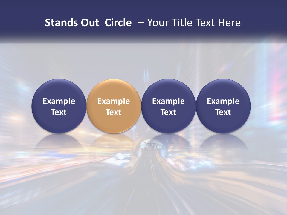 Life Lifestyle Sunrise PowerPoint Template