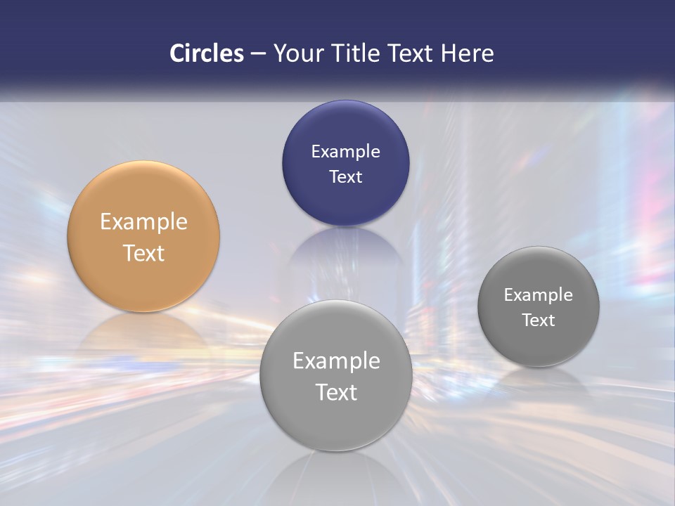 Life Lifestyle Sunrise PowerPoint Template