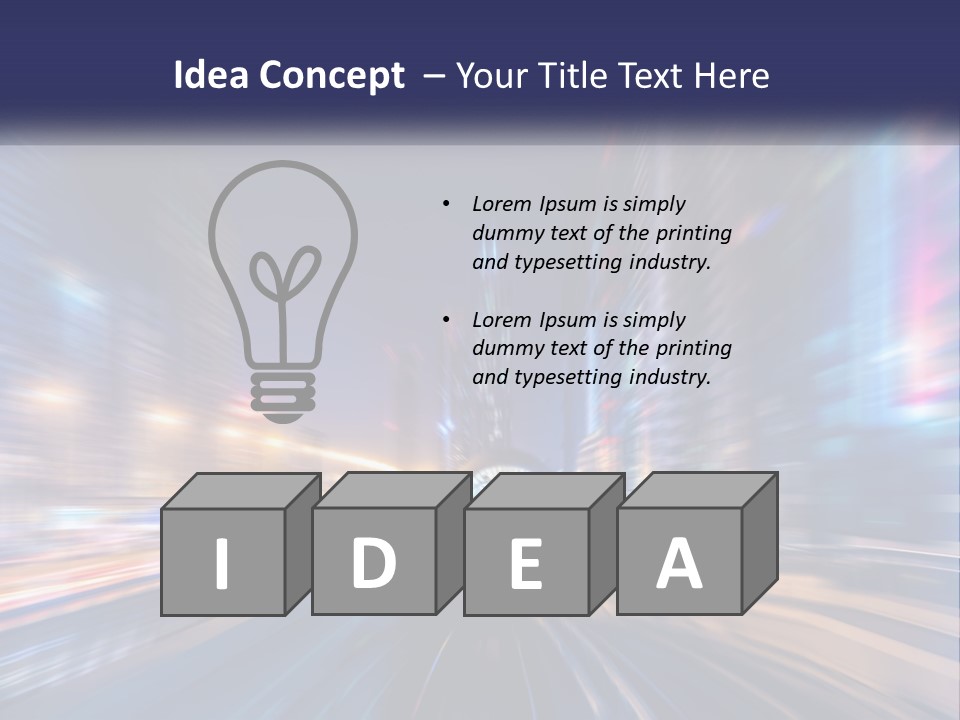 Life Lifestyle Sunrise PowerPoint Template