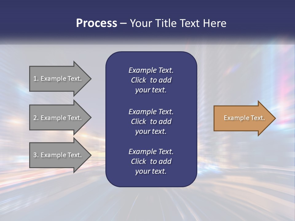 Life Lifestyle Sunrise PowerPoint Template