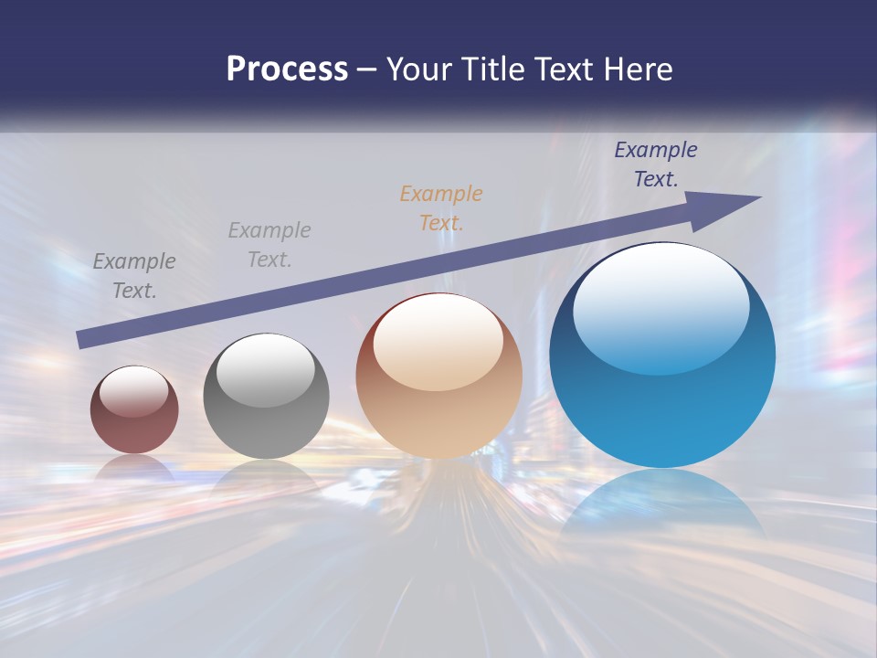 Life Lifestyle Sunrise PowerPoint Template