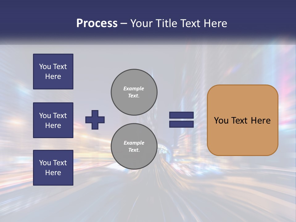 Life Lifestyle Sunrise PowerPoint Template