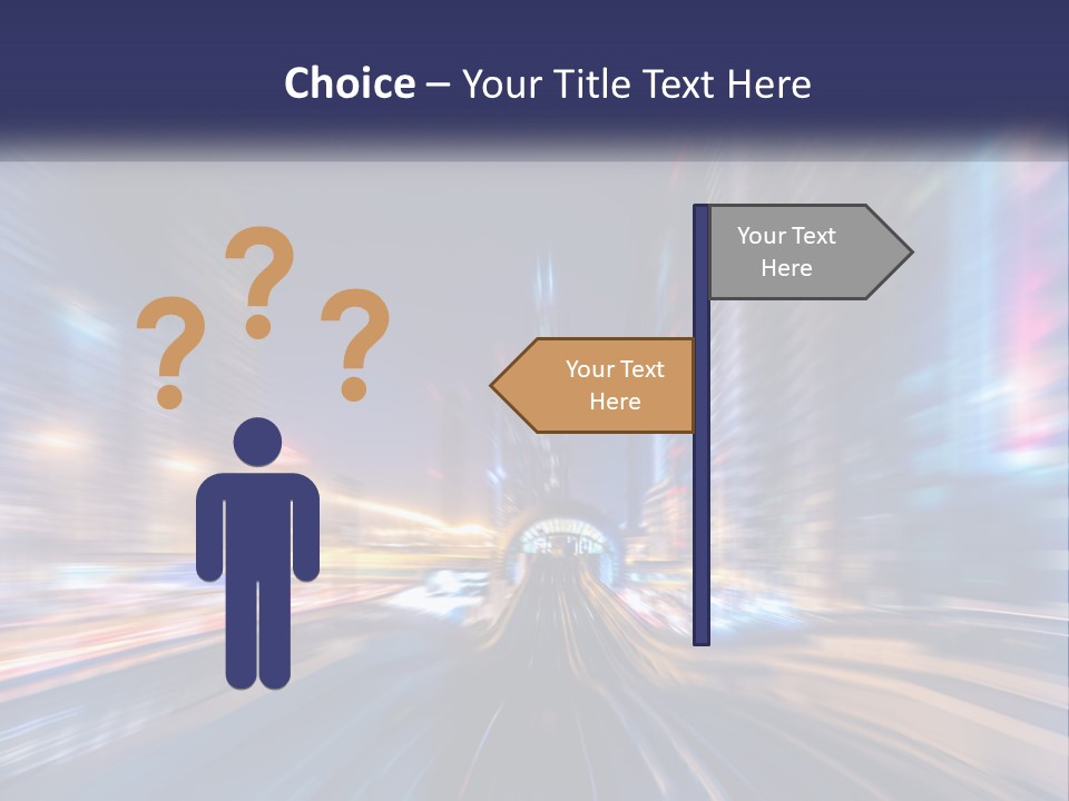 Life Lifestyle Sunrise PowerPoint Template