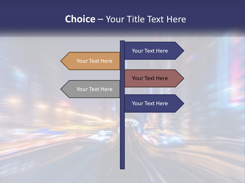 Life Lifestyle Sunrise PowerPoint Template