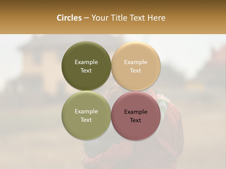 Sad Sunrise Parent PowerPoint Template