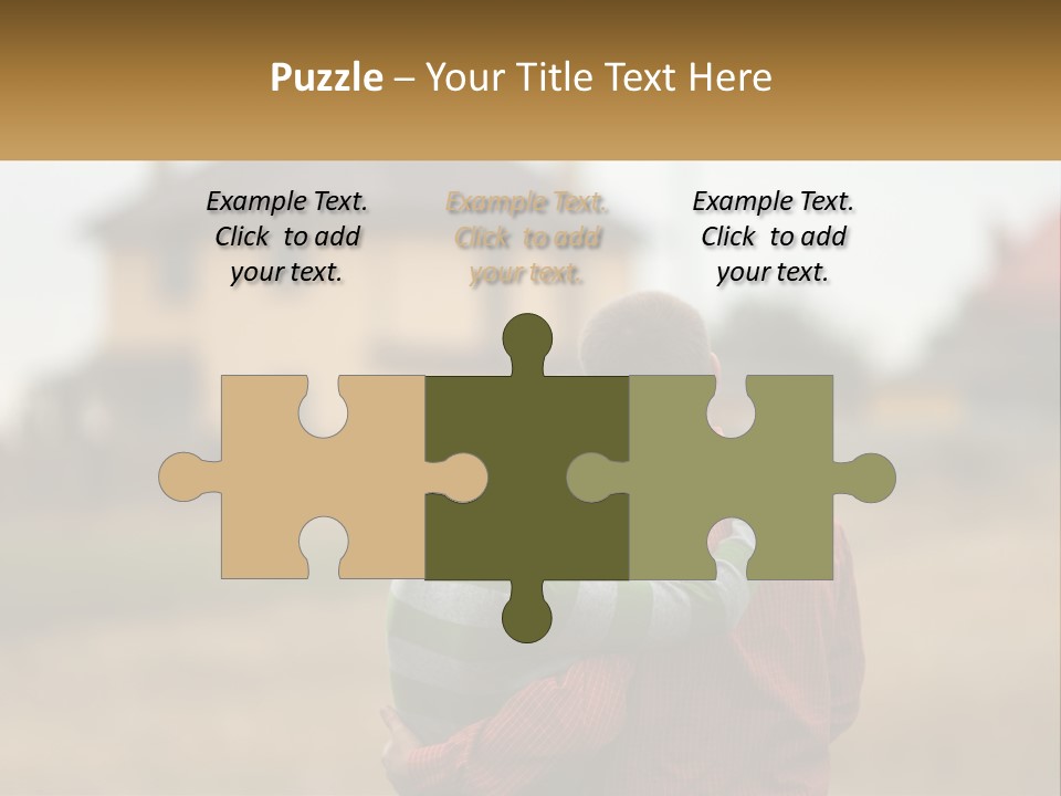 Sad Sunrise Parent PowerPoint Template